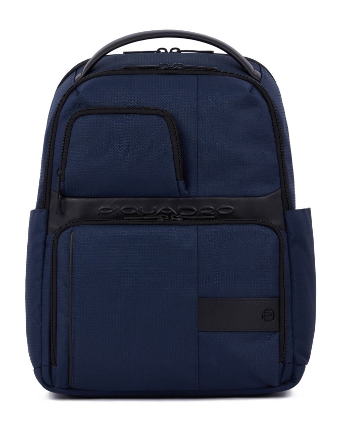 Piquadro - Zaino uomo in poliestere porta pc 14'' con sistema RFID