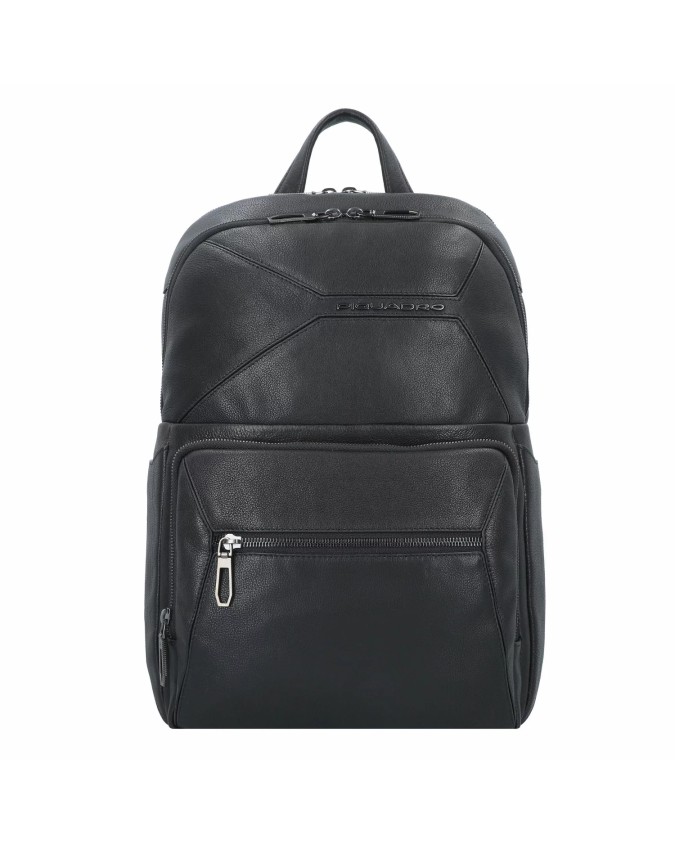 Piquadro - Zaino Uomo porta pc 14" con due tasche laterali aperte