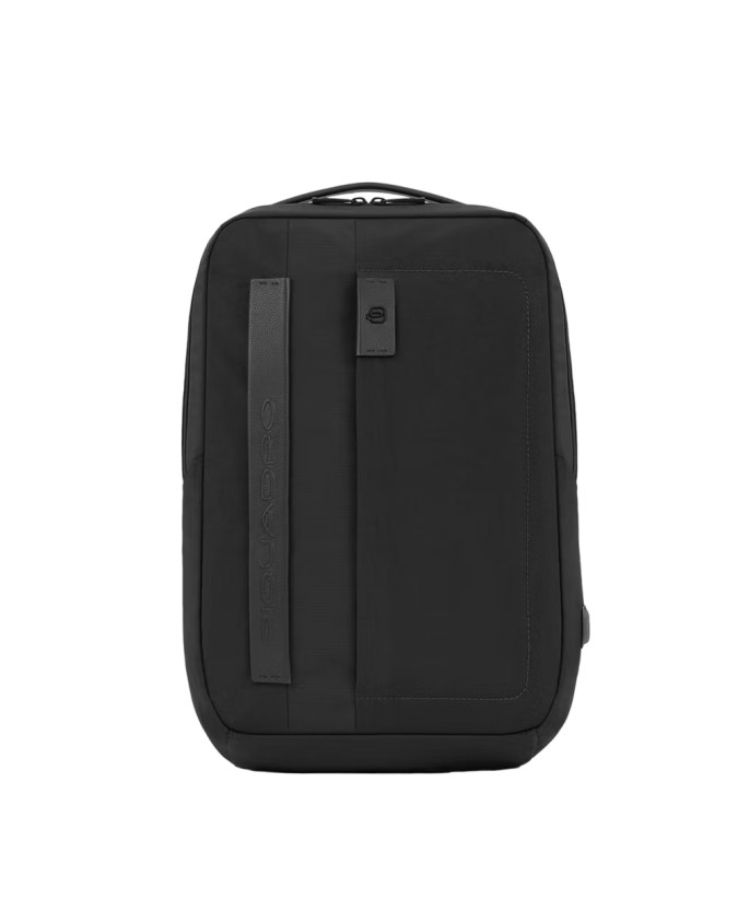 Piquadro - Zaino porta pc 15,6'' e iPad®Pro 12,9" in pelle e tessuto P16