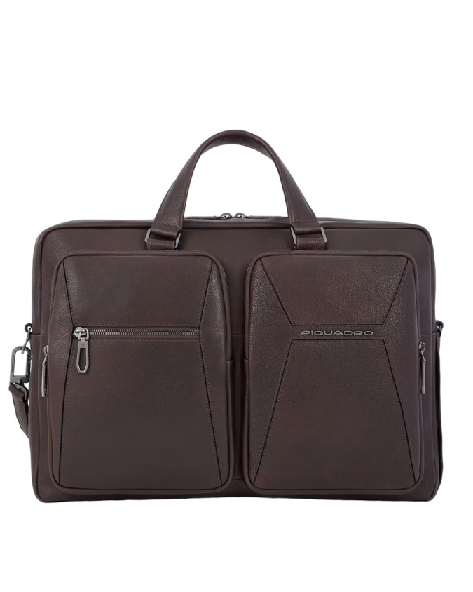 Piquadro - Cartella uomo in pelle porta pc 15,6'' e iPad®Pro 12,9" Rhino