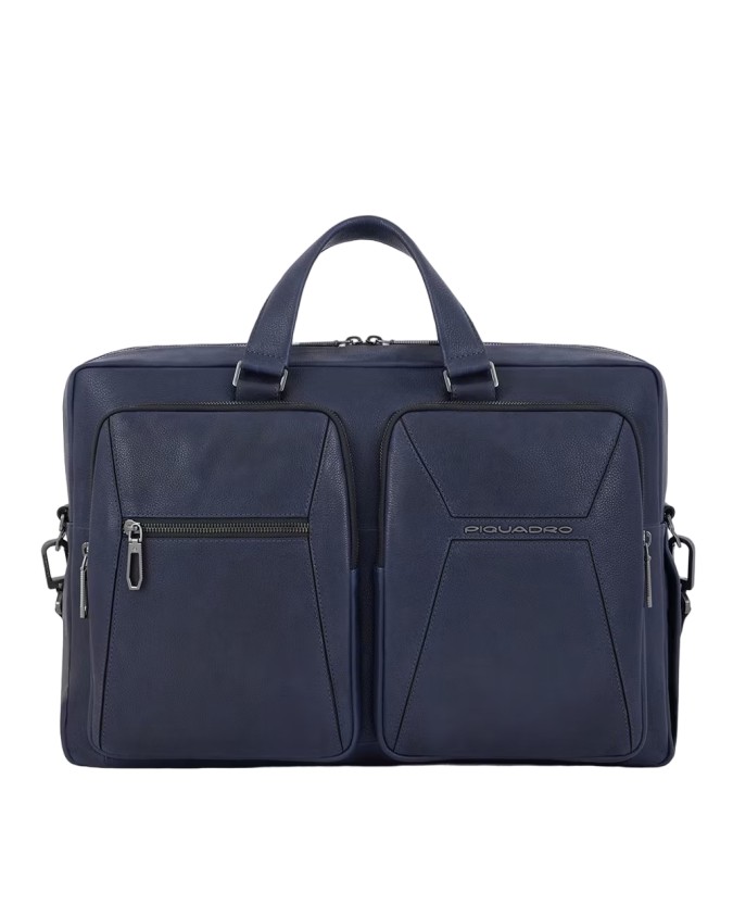 Piquadro - Cartella uomo in pelle porta pc 15,6'' e iPad®Pro 12,9" Rhino