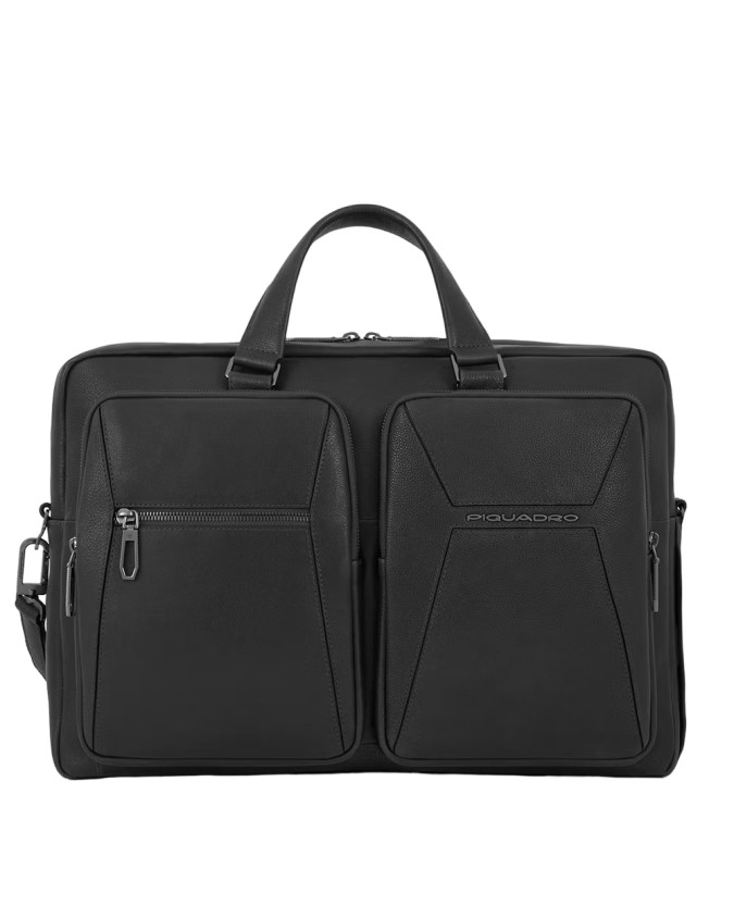 Piquadro - Cartella uomo in pelle porta pc 15,6'' e iPad®Pro 12,9" Rhino