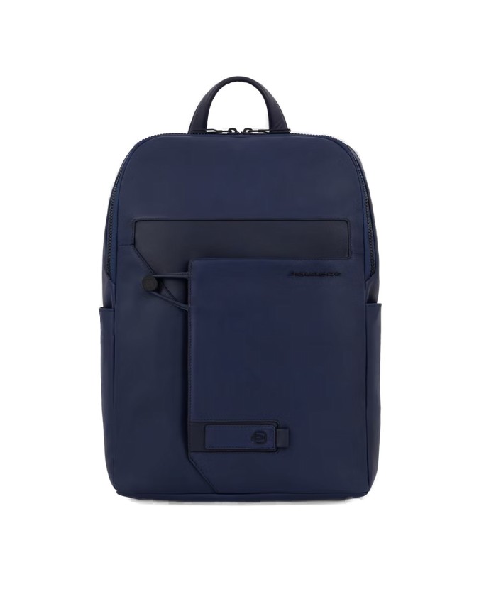 Piquadro - Zaino uomo espandibile in pelle porta pc 13,3"