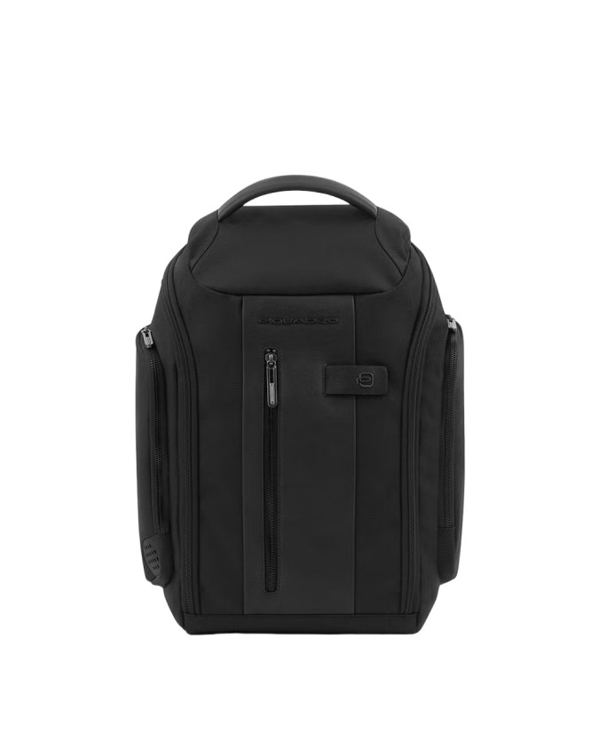 Piquadro - Borsone/zaino in pelle e tessuto porta pc 14'' Brief 2