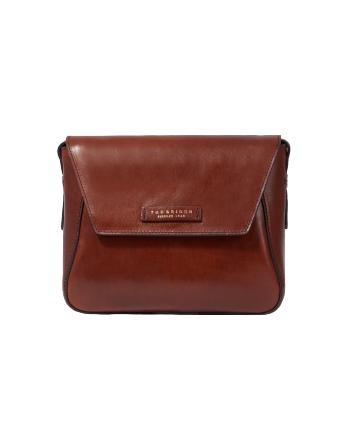 The Bridge - Borsa in pelle a tracolla con pattina Diana