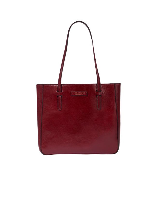 The Bridge - Borsa shopper in pelle con doppio manico Diana