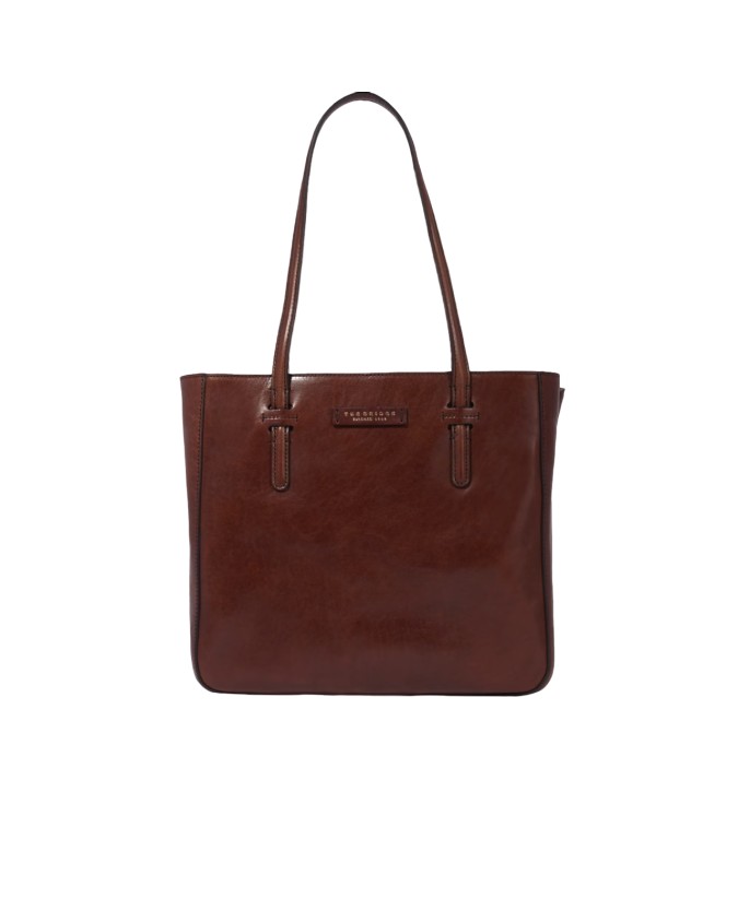 The Bridge - Borsa shopper in pelle con doppio manico Diana
