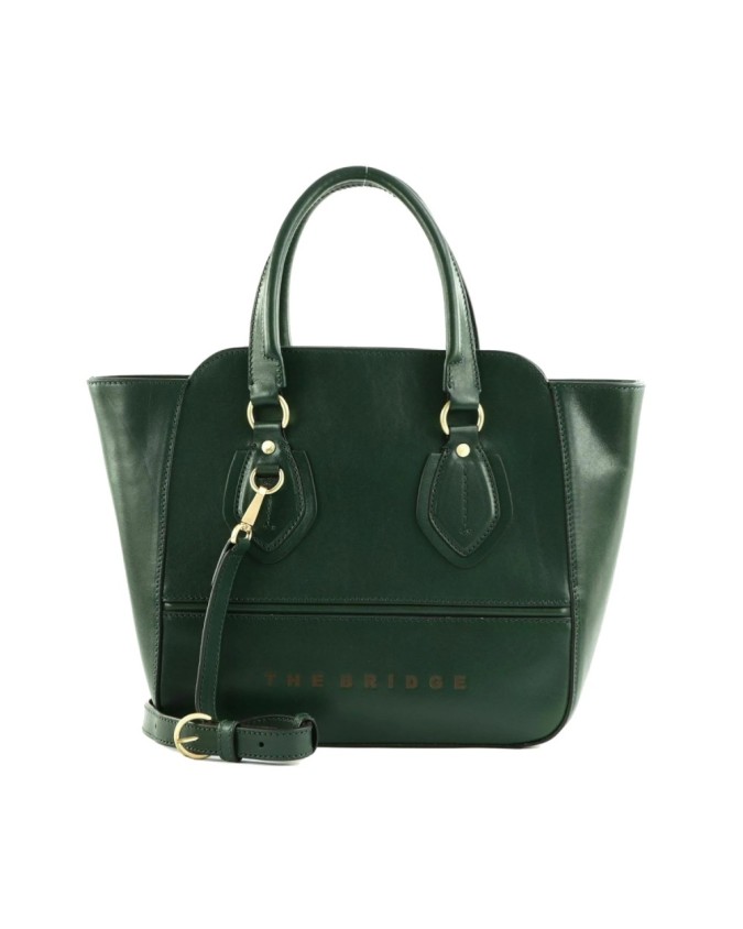 The Bridge - Tote Bag con tracolla in pelle Daphne