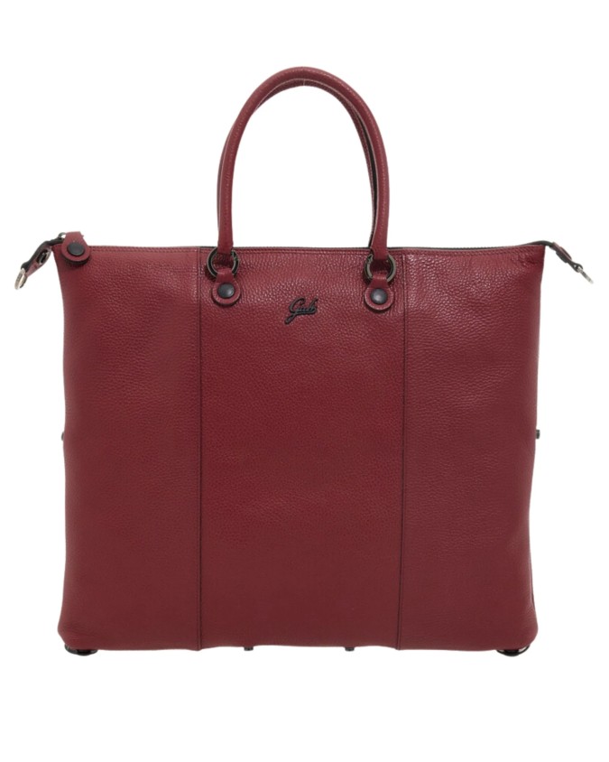Gabs - Borsa piatta trasformabile in pelle Tg M Bull Black