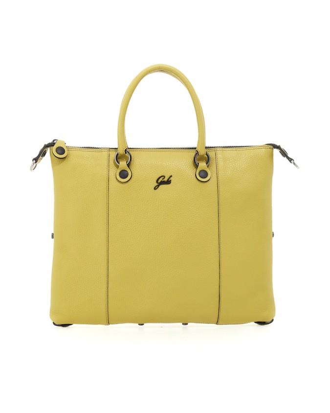 Gabs - Borsa piatta trasformabile in pelle Tg M Bull Black