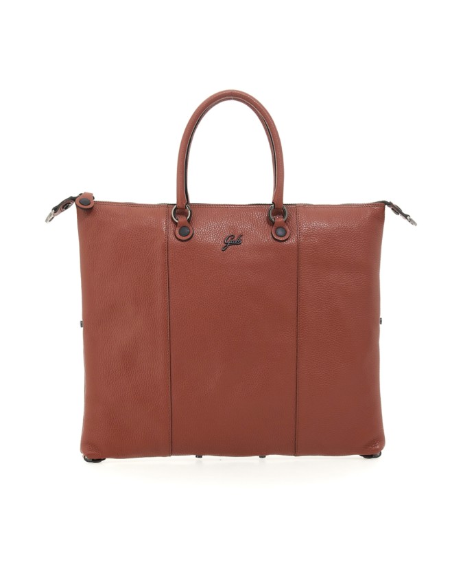 Gabs - Borsa piatta trasformabile in pelle Tg L Bull Black