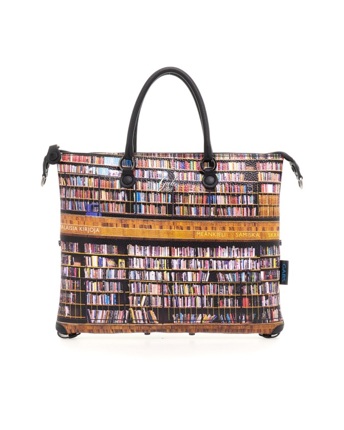 Gabs - Borsa trasformabile in pelle Tg M Holiday Bull Black