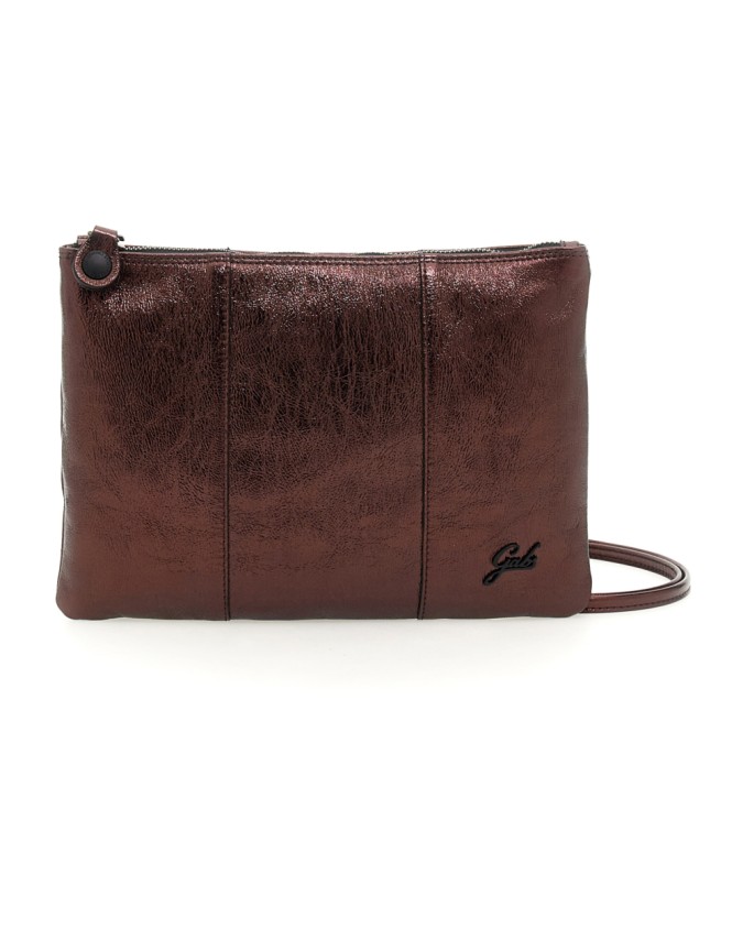 Gabs - Pochette in pelle laminata Tg M Beyonce Reflection Black