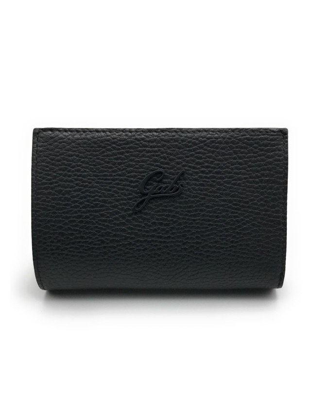 Gabs - Portafoglio donna in pelle martellata Gmoney14 Bull Black