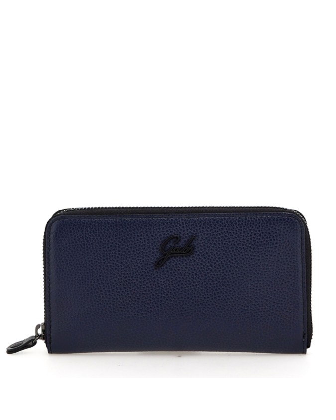 Gabs - Portafoglio donna zip around in pelle Gmoney17 Bull Black