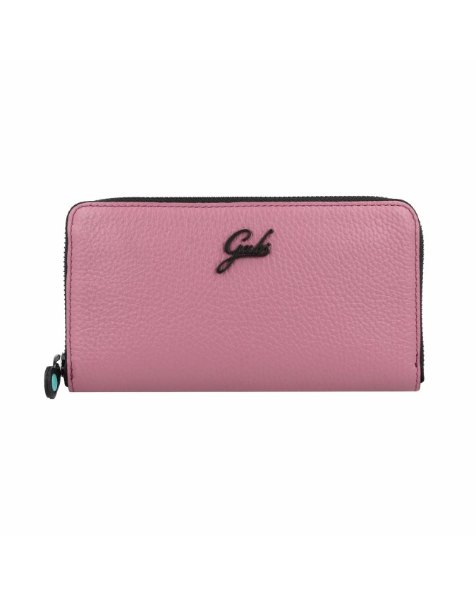 Gabs - Portafoglio donna zip around in pelle Gmoney17 Bull Black