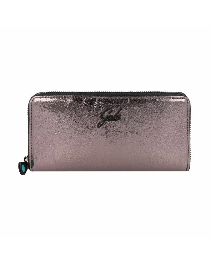 Gabs - Portafoglio donna in pelle laminata Gmoney37 Reflection Black