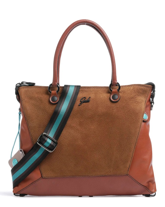 Gabs - Borsa a mano trasformabile in pelle scamosciata Tg M Samantha Momu Black