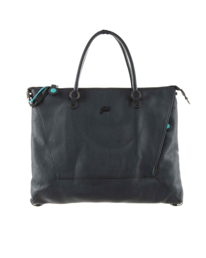 Gabs - Borsa shopping trasformabile Samantha Tg L in pelle Bull Black
