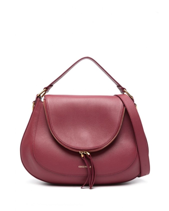 Coccinelle - Borsa a mano e a tracolla in pelle Medium Sole