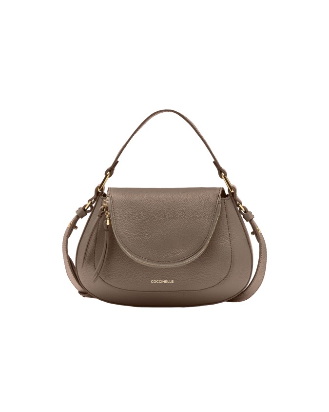 Coccinelle - Borsa a mano e a tracolla in pelle Small Sole