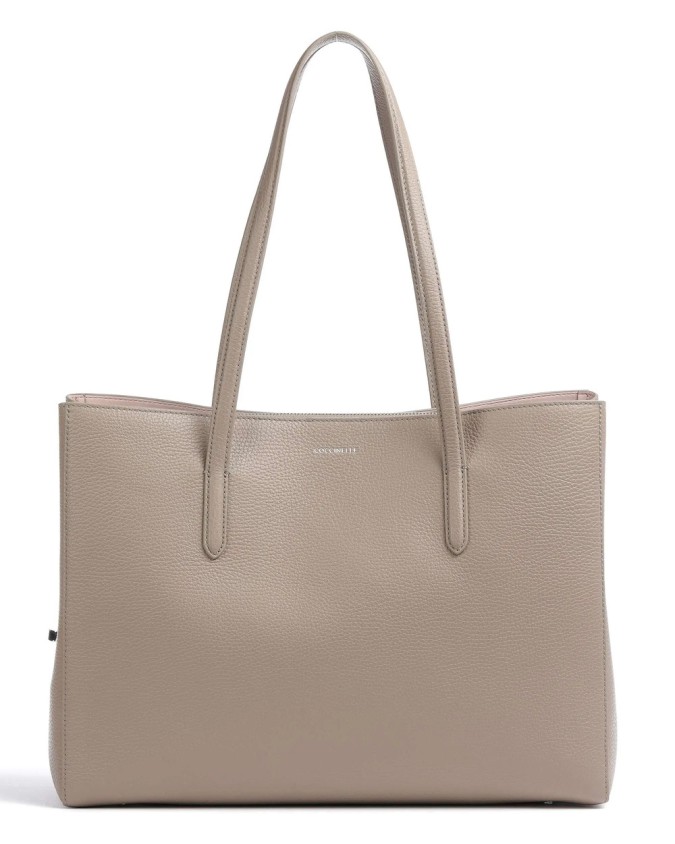 Coccinelle - Borsa shopping in pelle con doppio manico Swap