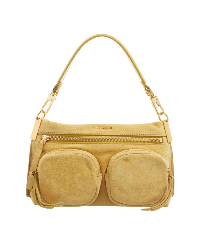 Coccinelle - Borsa a spalla in pelle scamosciata Small Hyle Suede
