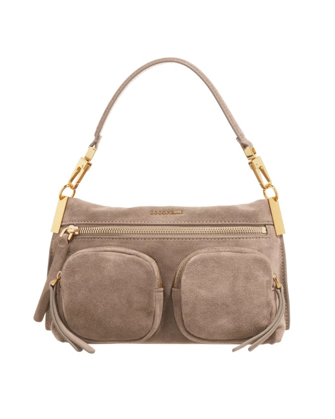 Coccinelle - Borsa a spalla in pelle scamosciata Small Hyle Suede
