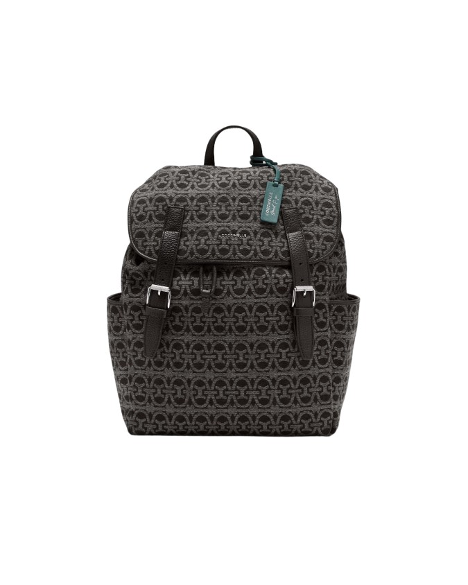Coccinelle - Zaino uomo in cotone Man Monogram