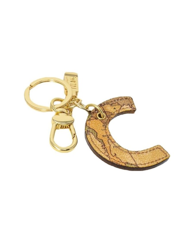 Alviero Martini Prima Classe - Portachiavi Charm Lettera C Geo Classic