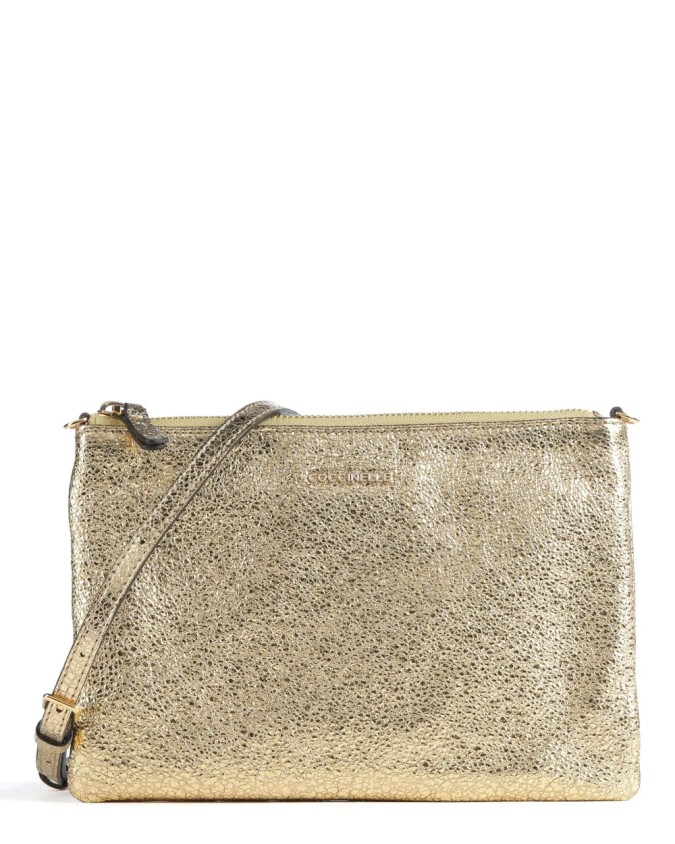 Coccinelle - Borsa a tracolla in pelle laminata Best Stardust
