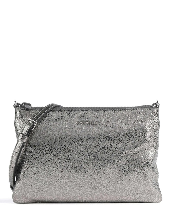 Coccinelle - Borsa a tracolla in pelle laminata Best Stardust