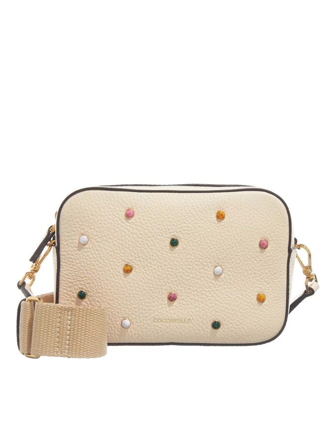 Coccinelle - Mini bag in pelle Tebe Cabochon