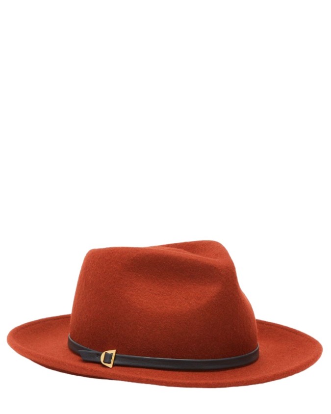 Coccinelle - Cappello modello fedora in lana Carin