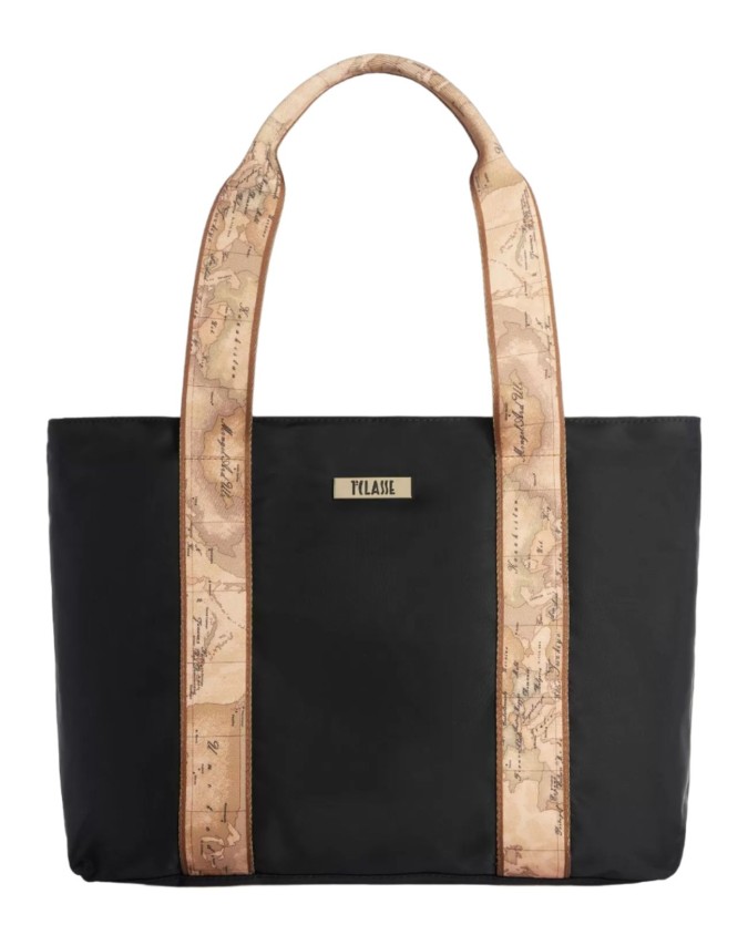 Alviero Martini Prima Classe - Borsa shopping in nylon riciclato 2000's