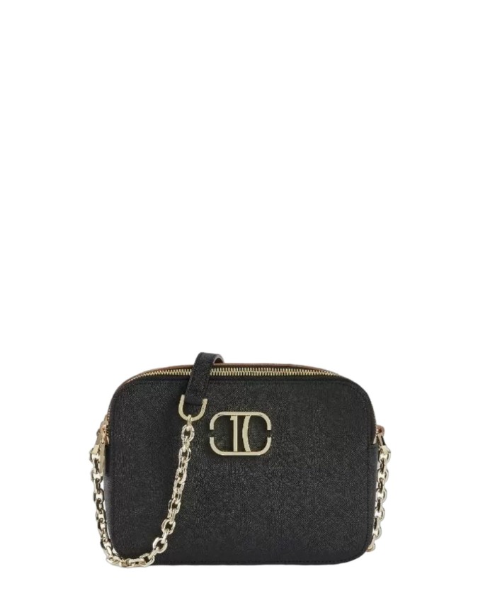 Alviero Martini Prima Classe - Tracollina doppia zip in tessuto goffrato Rich Bag