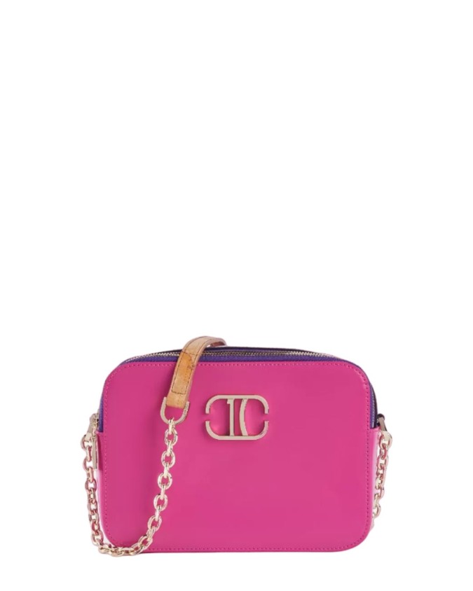 Alviero Martini Prima Classe - Tracollina in pelle doppia zip Rich Bag