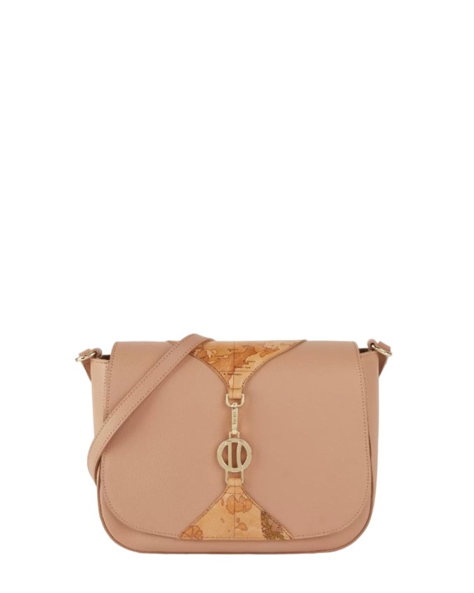 Alviero Martini Prima Classe - Tracolla in pelle con patta Upper East