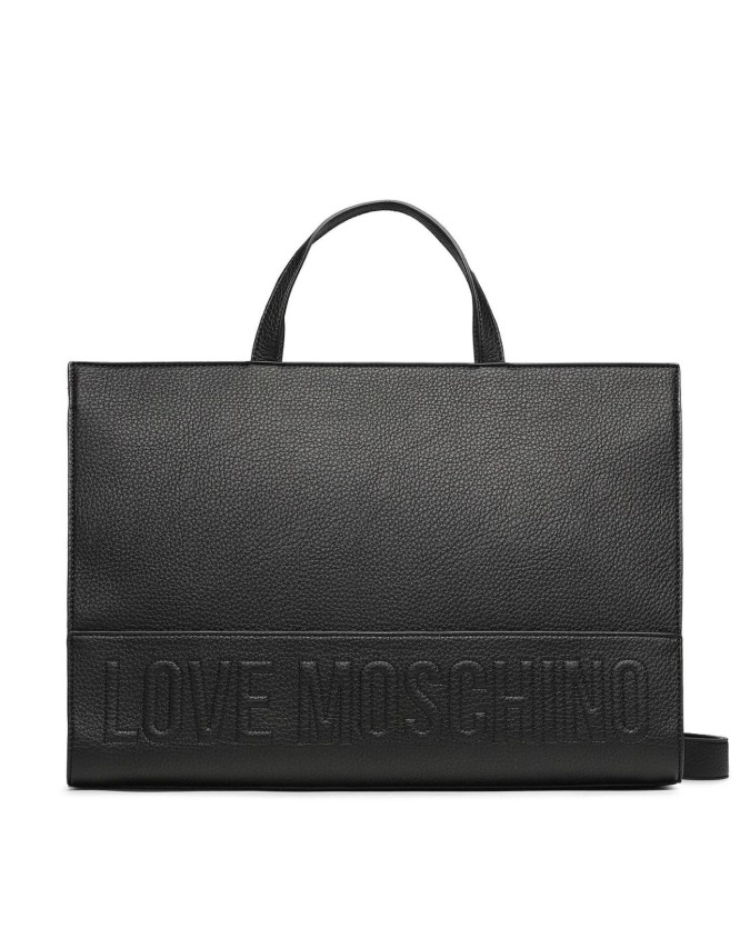Love Moschino - Borsa a mano con tracolla in ecopelle
