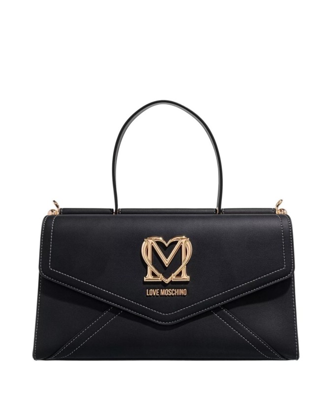 Love Moschino - Borsa a mano con tracolla in ecopelle