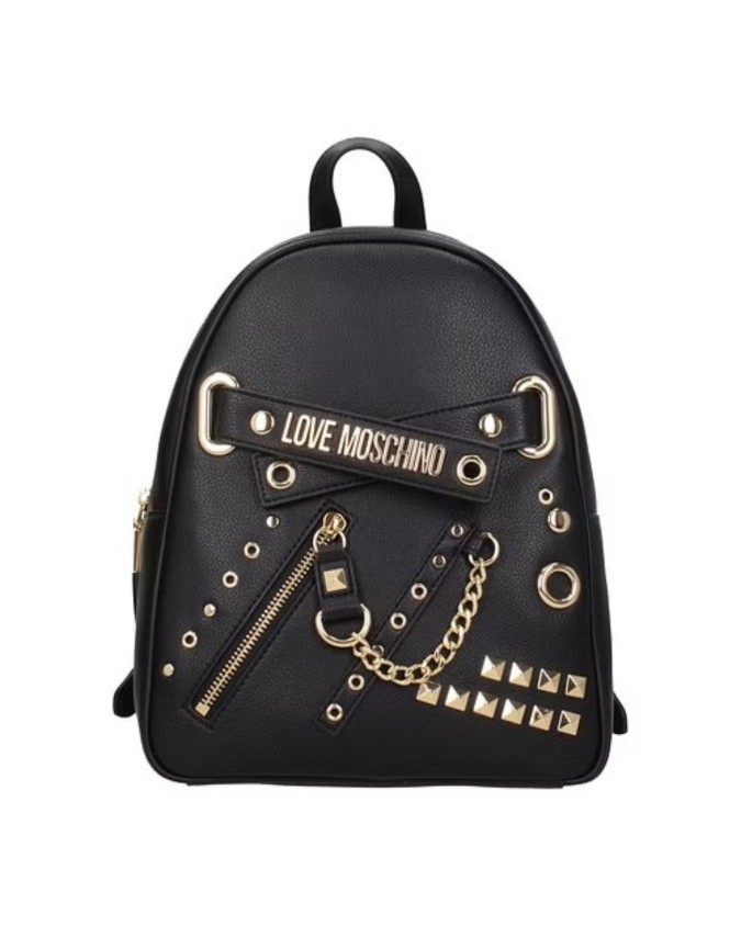 Love Moschino - Zainetto donna in ecopelle con borchie
