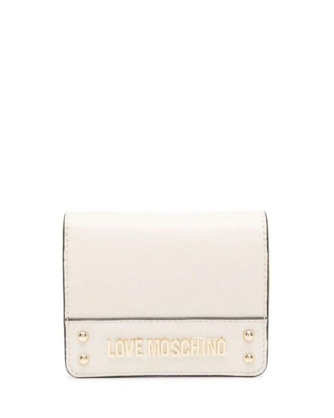 Love Moschino - Portafoglio piccolo donna bifold in ecopelle