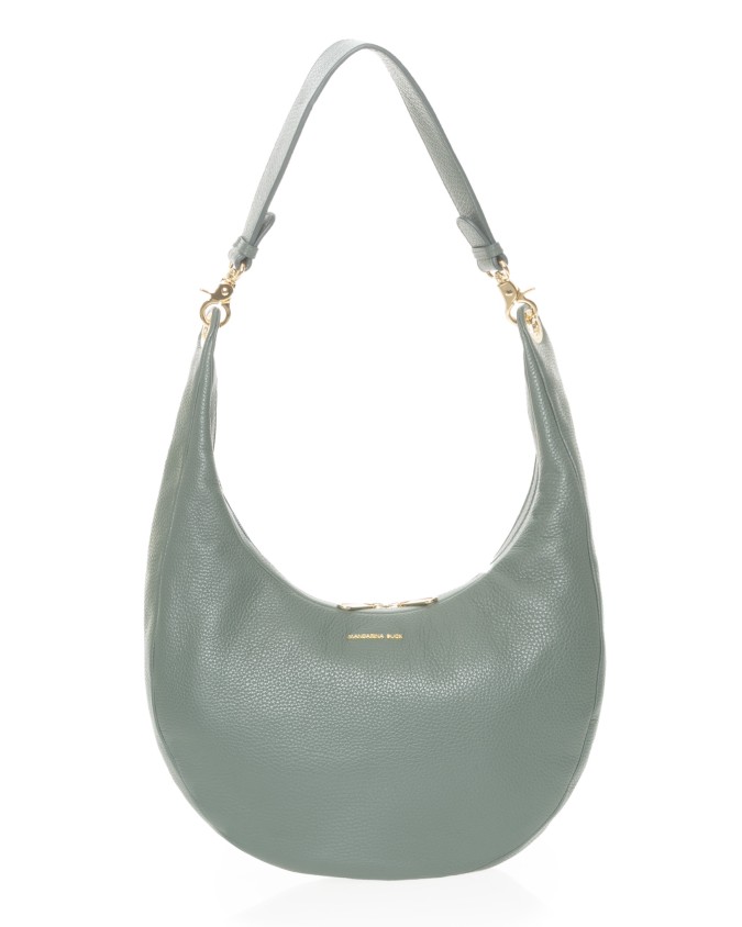Mandarina Duck - Borsa a spalla media in pelle Mellow Leather