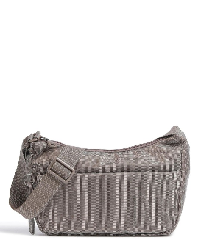 Mandarina Duck - Borsa a spalla hobo in mitrix con tasca esterna MD20