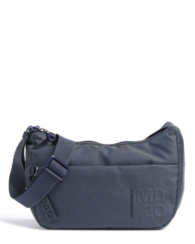Mandarina Duck - Borsa a spalla hobo in mitrix con tasca esterna MD20