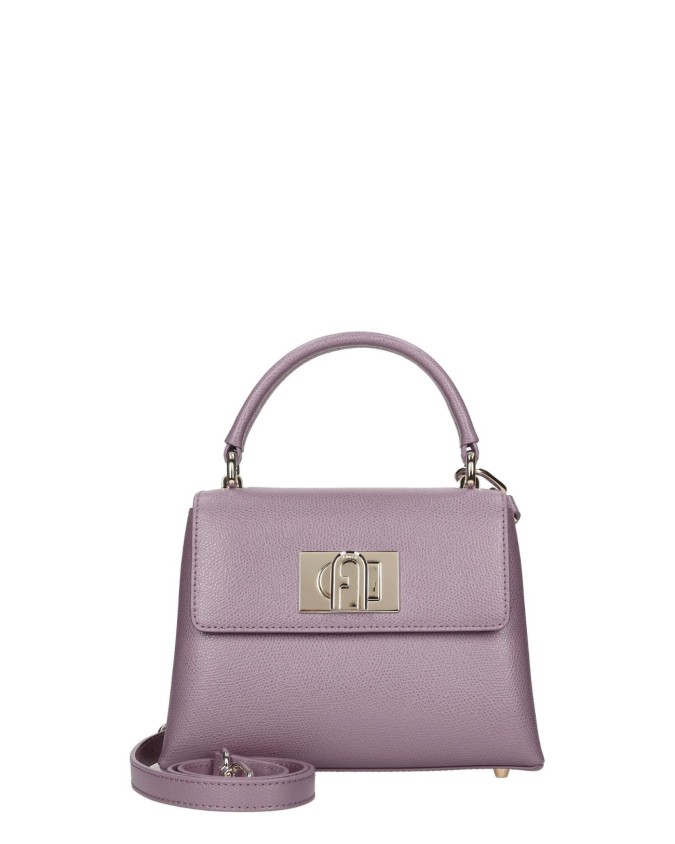 Furla - Borsa a mano con patta in pelle Mini 1927