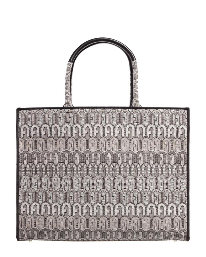 Furla - Borsa a mano shopping in Tessuto Jacquard Opportunity L