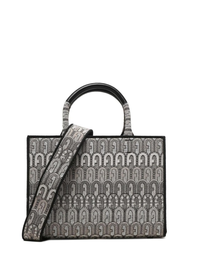 BORSE DA DONNA Furla - Borsa a mano shopping in tessuto Jaquard