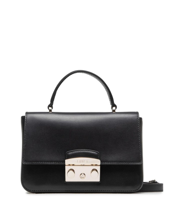 Furla - Borsa a mano mini in pelle con tracolla Metropolis