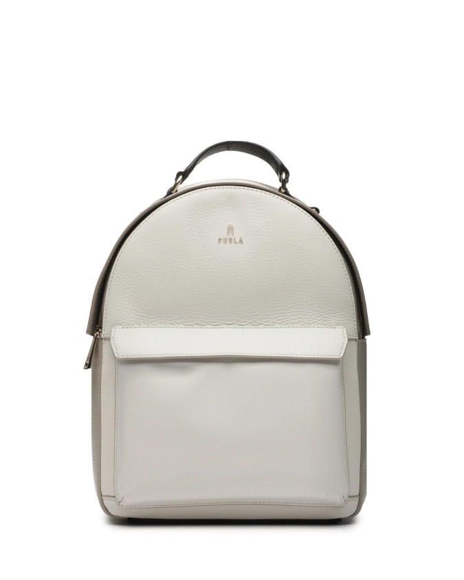 Furla - Zaino donna in pelle con tasca esterna S Favola